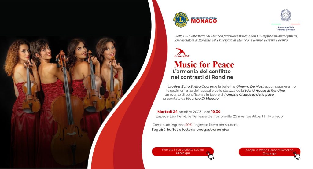 La Fondazione Mike Bongiorno ospite a Music for Peace